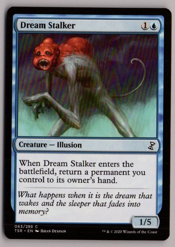 Magic mtg dream stalker - dream, tsr-63
